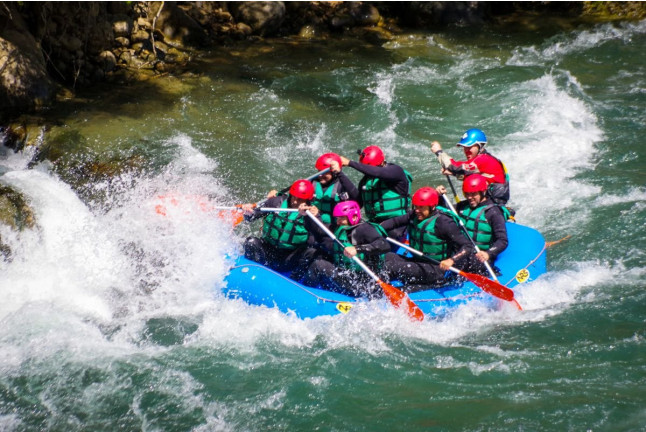 Rafting en el Rio Ésera para dos (Campo, Huesca)
