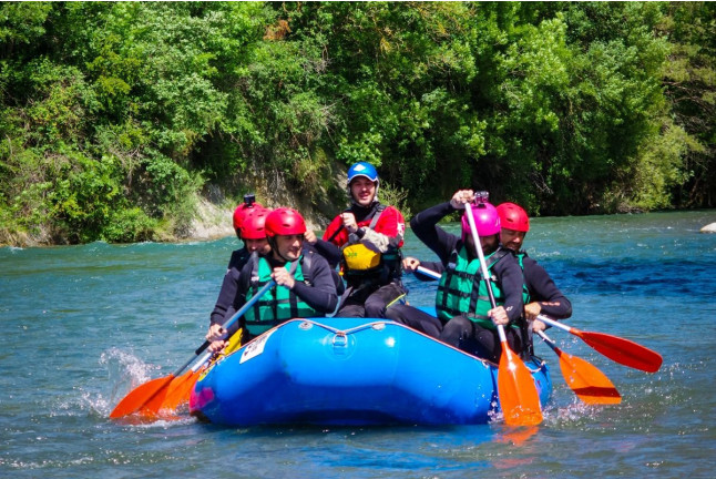 Rafting en el Rio Ésera para dos (Campo, Huesca)