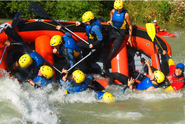 Rafting en el Río Genil (Córdoba)