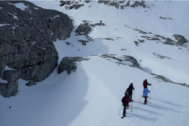 Ruta Privada en Raquetas de Nieve en Los Picos de Europa (Fuente Dé, Cantabria)
