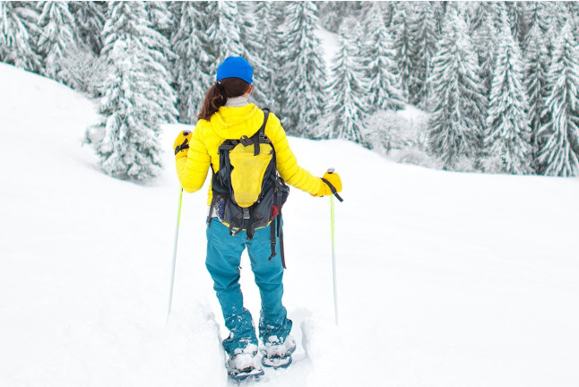 Ruta en Raquetas de Nieve con Fotos para Familias (Huesca)