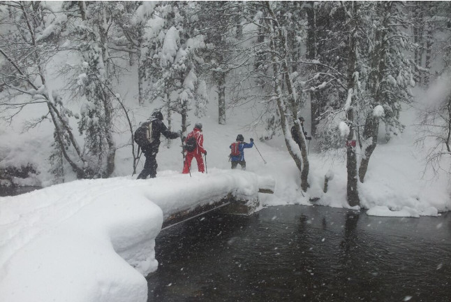 Bautizo de Raquetas de Nieve (La Molina, Girona)