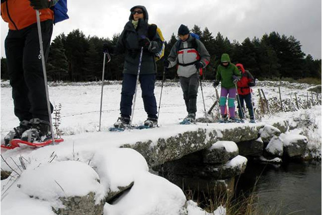 OFERTA: Raquetas de Nieve y Construcción de Iglús (Madrid)
