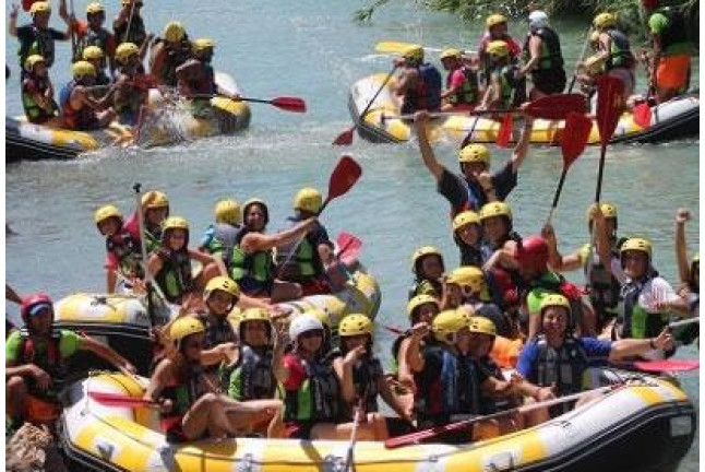 Rafting en El Cenajo y Río Mundo con Reportaje Fotográfico (Murcia)