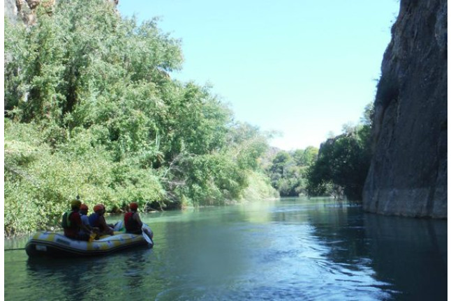 Rafting en el Cañón de Almadenes con Visita a dos Cuevas y Reportaje Fotográfico (Murcia)
