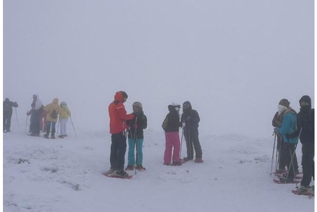 Excursión en Raquetas de Nieve por la Sierra de Guadarrama (Madrid)
