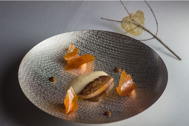 Menú degustación: Cena Estrella Michelin para dos en Restaurant Les Moles (Ulldecona, Tarragona)
