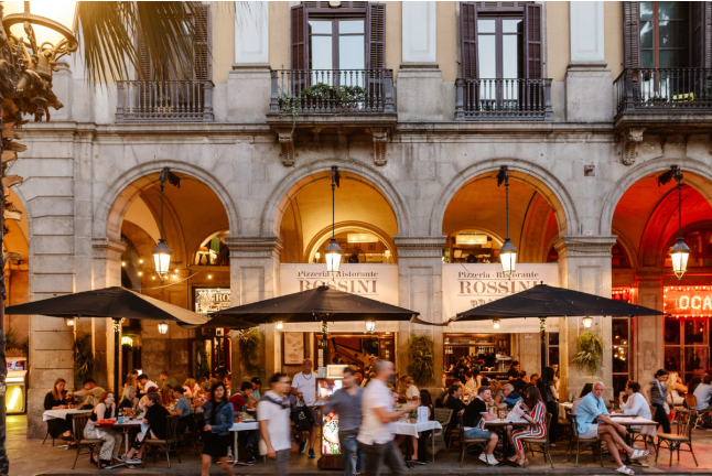 Cena para dos en Restaurante Italiano Rossini (Barcelona)