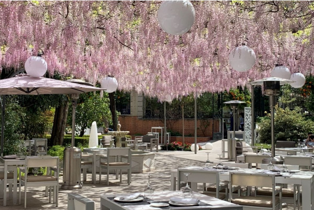 Comida en el Restaurante del Hotel Hospes Palacio de los Patos 5* (Granada)