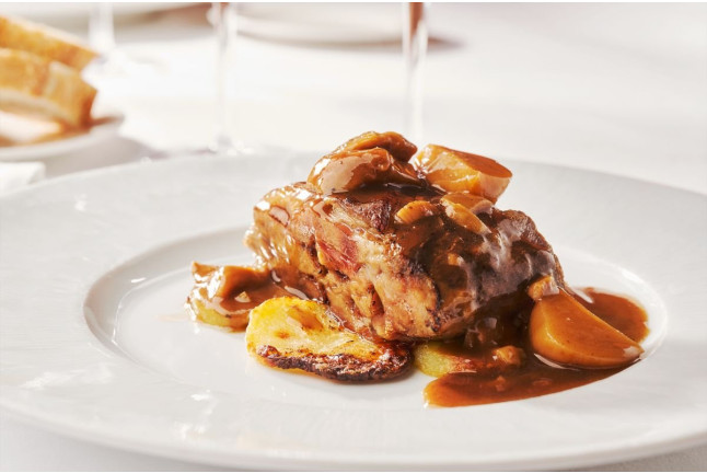 Menú para dos en Restaurante Les Voltes de Sant Sebastià (Moià, Barcelona)