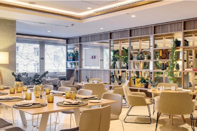 Almuerzo o Cena y Zona Wellness en Serena Spa @ Meliá Madrid Princesa 5* (Madrid)