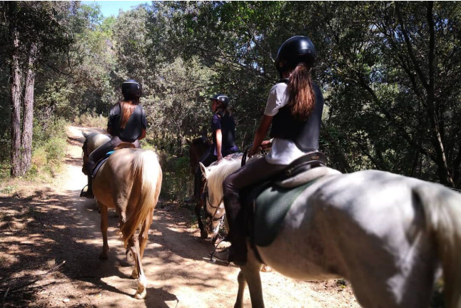 Ruta a Caballo y Visita a la Granja (Castellar del Vallès, Barcelona)