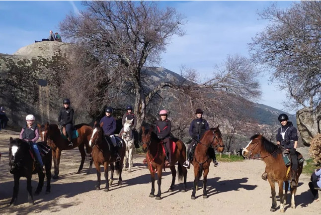 Ruta a Caballo por Sierra Oeste (Robledo de Chavela, Madrid)