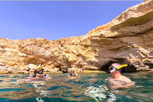 Ruta en Kayak con Snorkel y Fotos por Cabo de Gata (Almería)