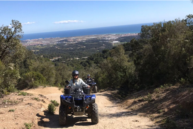 Ruta en Quad Premium para una o dos personas (Barcelona)