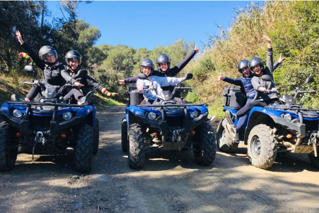 Ruta en Quad Premium para una o dos personas (Barcelona)