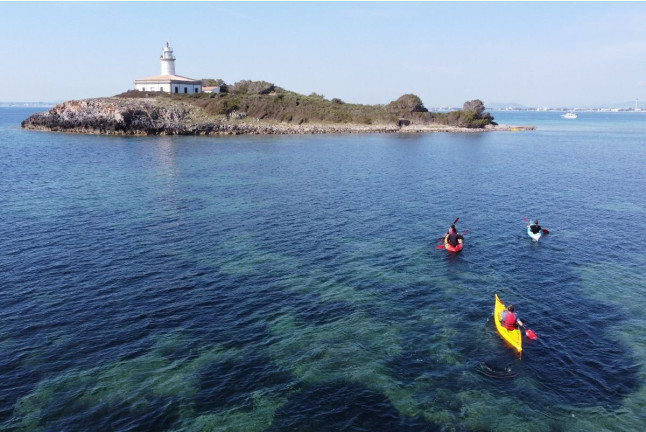 Ruta Guiada en Kayak "Cueva de Jack Sparrow" (Puerto de Alcudia, Mallorca)