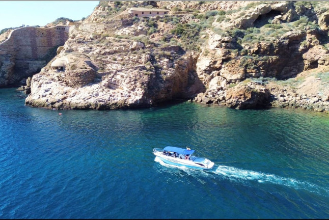 Ruta por la Isla de las Palomas (Murcia)