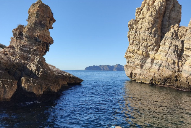 Ruta por la Isla de las Palomas (Murcia)