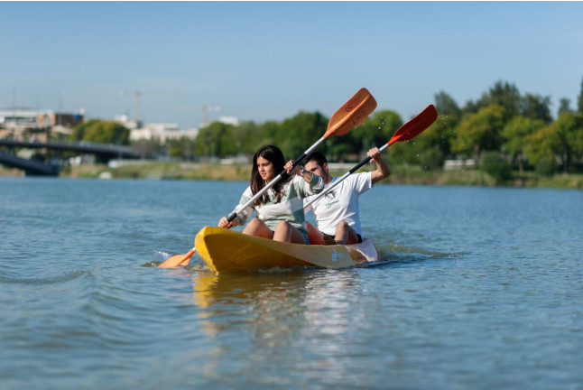 Ruta Guiada en Kayak o Paddle Surf con Fotos (Sevilla)