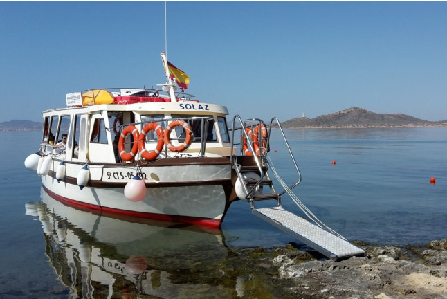 Ruta en Golondrina por las 5 Islas del Mar Menor (Murcia)