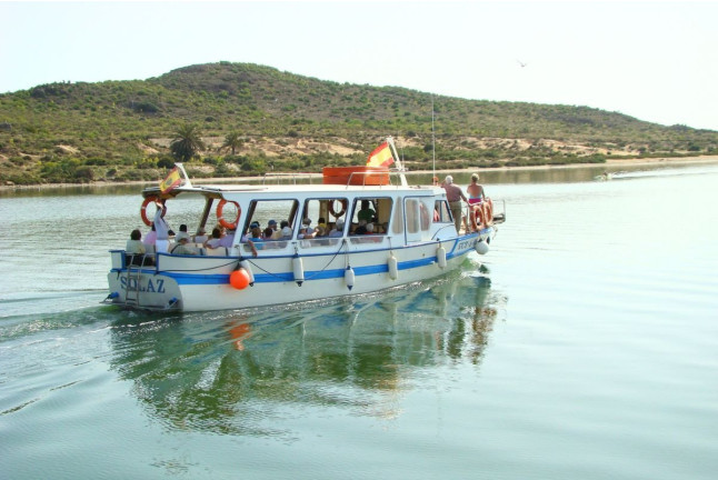 Ruta en Golondrina por las 5 Islas del Mar Menor (Murcia)