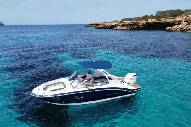 La Ruta Turquesa: Paseo en Barco Privado con Snorkel (Sant Antoni de Portmany, Ibiza)