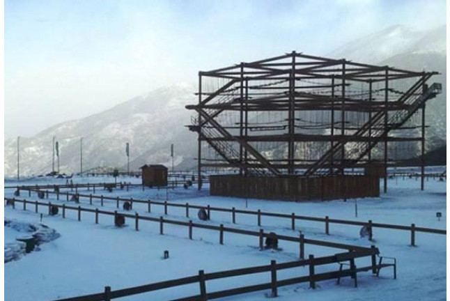 Ruta en Moto de Nieve para Niños en Naturlandia (Andorra)