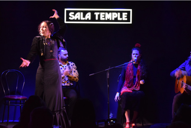Espectáculo Flamenco con Bebida y opción a Ración para dos en Sala Temple (Madrid) 