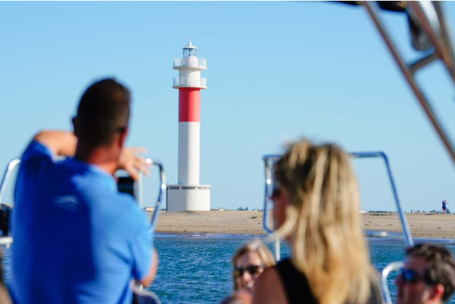 Salida en Barco y Baño en Bahía del Fangar con Opción de Degustación de Ostras y Mejillones (Ampolla, Tarragona)