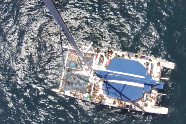 Salida Diurna en Catamarán con Música y Bebida (Barcelona)