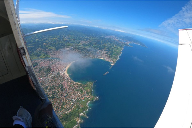 Salto Tándem en Paracaídas (Biarritz, Francia)