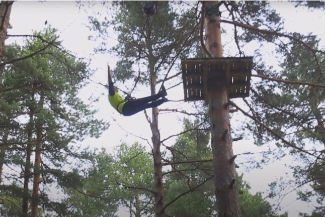 Salto al Vacío Adrenalina o Supertirolina (Barcelona)