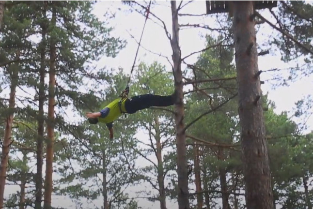 Salto al Vacío Adrenalina o Supertirolina (Barcelona)