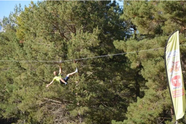 Salto al Vacío Adrenalina o Supertirolina (Barcelona)