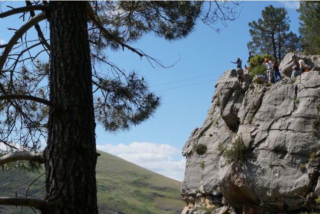 Combo Rápel, Escalada, Tirolina y Senderismo (Cazorla, Jaén)