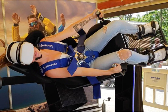 Virtual Reality Skydive Experience: Simulador de Paracaidismo (Empuriabrava, Girona)
