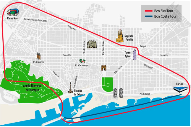 Vuelo en Helicóptero: Sky Tour Barcelona