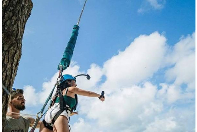 Salto Sling Shot (Lloret de Mar, Girona)