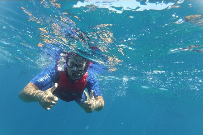 Snorkel desde Barco (Tenerife)