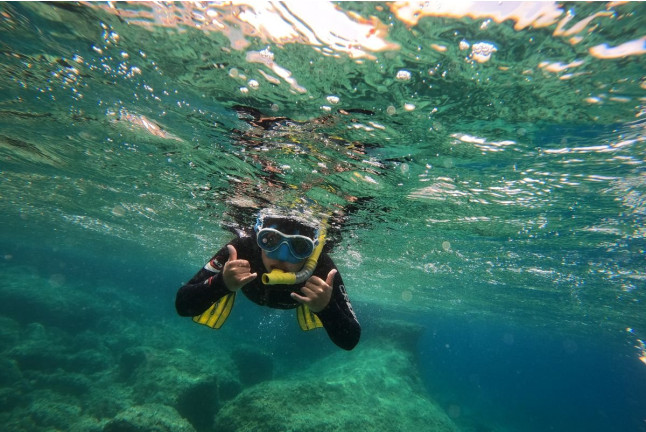 Snorkel desde la Bahía “Les Basetes” con Instructor (Calpe, Alicante)