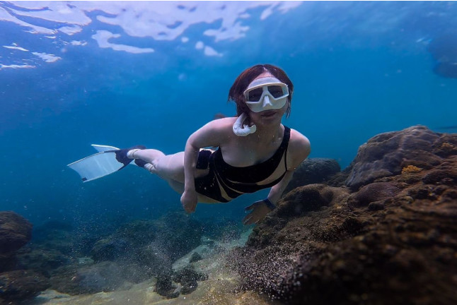 Snorkel en la Costa Dorada (Miami Platja, Tarragona)