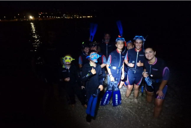 Snorkel Nocturno con Biología Marina, Fotos y Vídeos (Lloret de Mar, Girona)