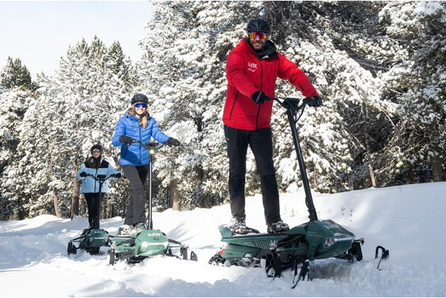 Ruta en Snow Scooter (Sant Julià de Lòria, Andorra)