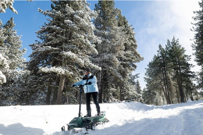 Ruta en Snow Scooter (Sant Julià de Lòria, Andorra)