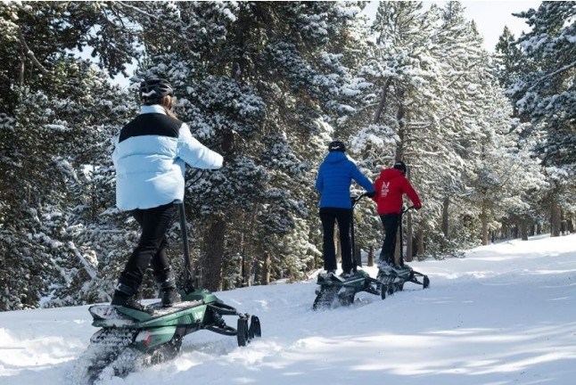 Ruta en Snow Scooter (Sant Julià de Lòria, Andorra)