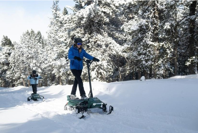 Ruta en Snow Scooter (Sant Julià de Lòria, Andorra)