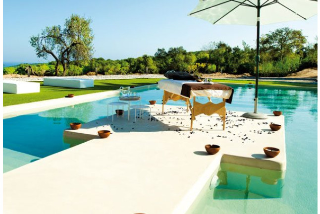 Circuito Spa, Masaje y Piscina Exterior de Agua Salada para dos en Sant Pere del Bosc Hotel & Spa 5* (Lloret de Mar, Girona)