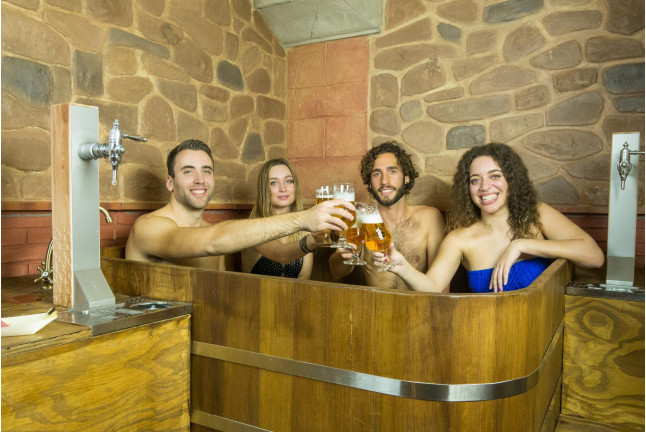 Circuito Spa de Cerveza para dos en Beer Spa (Granada)