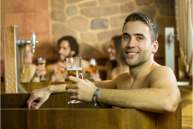 Circuito Spa de Cerveza en Beer Spa (Tenerife)